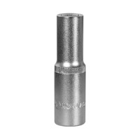 Глубокая торцевая головка КОБАЛЬТ 1/2, 12мм, Cr-V 644-030