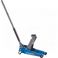 Домкрат подкатной NORDBERG 2,5 т с резиновой насадкой. N32025E