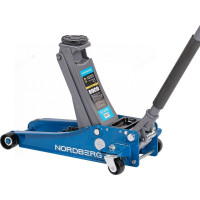 Домкрат подкатной NORDBERG 2,5 т с резиновой насадкой. N32025E