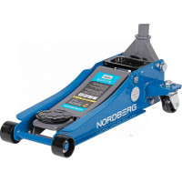 Домкрат подкатной NORDBERG 2,5 т с резиновой насадкой. N32025E
