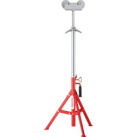 Подставка складная для труб с роликовой головкой (710 - 1320 мм) REKON 033002