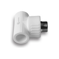 Комбинированный тройник AQUALINK ПП, 25х3/4 нар (Цена за упаковку 10 шт.)  арт. 3569