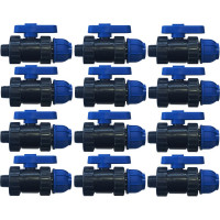 Кран BOUTTE ПНД 25-3/4НР, 12 шт 9275686