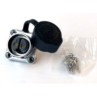 2-полюсный водостойкий разъём TTAF Elektronik IP67 500V 20A TT20-02F-PE-01-001