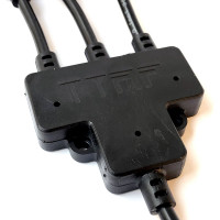 Водостойкий разветвитель TTAF Elektronik IP67 250Vac 16A 1х3 WPA-0304N20