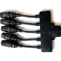 Водостойкий разветвитель TTAF Elektronik IP67 250Vac 16A 1х5 WPA-0306N20