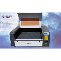 Лазерный станок Gray СО2 1080 трубка 130W, контроллер Ruida, рельсовые напр. по  X и Y, CO-120_5058 18472