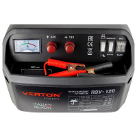 Пуско-зарядное устройство VERTON Energy ПЗУ-120 12/24 В, 20-400 Ач., 3.6 кВт 01.5985.5992