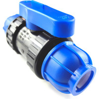 Кран BOUTTE ПНД 25, 10 шт 9277826