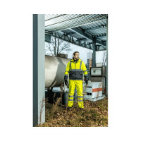 Светоотражающая летняя куртка HOEGERT TECHNIK NIMS, желтая, р.M HT5K246-M