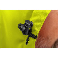 Светоотражающая куртка HOEGERT TECHNIK OKER, желтая, р.3XL HT5K244-3XL