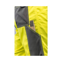 Светоотражающие штаны HOEGERT TECHNIK WERSE желтые, р. L HT5K364-L