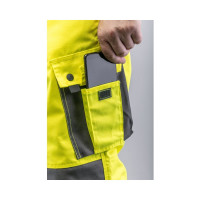 Светоотражающие штаны HOEGERT TECHNIK WERSE желтые, р. L HT5K364-L