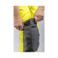 Светоотражающие штаны HOEGERT TECHNIK WERSE желтые, р. L HT5K364-L