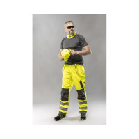 Светоотражающие штаны HOEGERT TECHNIK WERSE желтые, р. L HT5K364-L