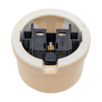 Розетка TDM ELECTRIC фарфоровая 2П+З 16А 250В сл. кость «Болонь» SQ1820-0312