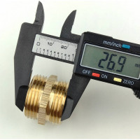 Ниппель Профитт латунь, 1", 10 шт 9279332