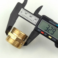 Ниппель Профитт латунь, 1", 10 шт 9279332