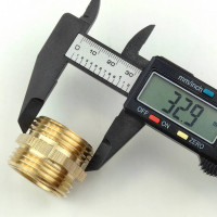 Ниппель Профитт латунь, 1", 10 шт 9279332