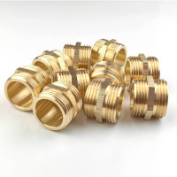 Ниппель Профитт латунь, 1", 10 шт 9279332