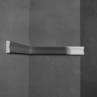 Молдинг Stenopol 30х10х2000 мм под покраску C7165