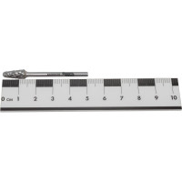 Борфреза твердосплавная сфероконическая (6x13x3x51 мм; L061303; двойная насечка) Булава 002027