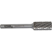 Борфреза твердосплавная цилиндрическая (12x25x6x69 мм; A122506; двойная насечка) Булава BA00227X