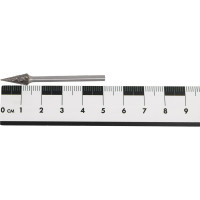 Борфреза твердосплавная коническая (6x13x3x50 мм; M061303; двойная насечка) Булава 002192