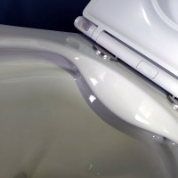 Подвесной унитаз Teymi Solli безободковый, сиденье микролифт T40201 ЦБ-00259927