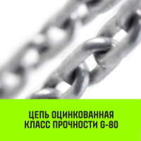 Ручная рычажная таль HITCH LHM104-G МИНИ, 0.25 т, 6 м, гальваническая цепь SZ060994