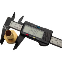 Штуцер пневмо 1/2" ВР - 12 мм, 5 шт HG 1644897