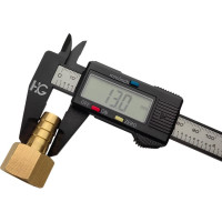 Штуцер пневмо 1/2" ВР - 12 мм, 5 шт HG 1644897