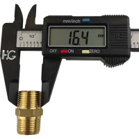 Ниппель пневмо 3/8" НР, 5 шт HG 1645078