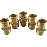 Ниппель пневмо 3/8" НР, 5 шт HG 1645078