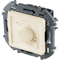 Терморегулятор для тёплого пола Legrand Inspiria с внешним датчиком в комплекте 16А 230В слоновая кость 673811