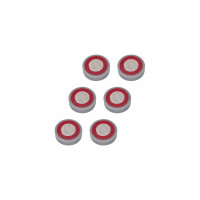 Супермощные неодимовые магниты BRAUBERG HEAVY DUTY малого диаметра 20 мм, набор 6 шт., серые 237485