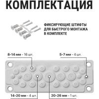 Кабельный мембранный ввод TDM КВМ-25 SQ0814-0009