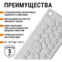 Кабельный мембранный ввод TDM КВМ-35 SQ0814-0008