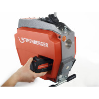 Аккумуляторная машина для прочистки труб R600 VarioClean Rothenberger 1000003346