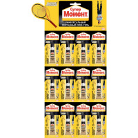 Секундный клей МОМЕНТ МБЛ-12 универсальный, высокопрочный Б0047948 1765968