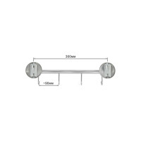 Настенный кронштейн Solinne Blanco 4 крючка хром B-51108-4 2536.317