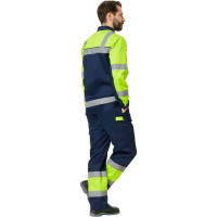 Костюм Эксперт Спецодежда Илион Сигнал темно-синий, флуоресцентный желтый, р.64-66, рост 170-176 6446000062442