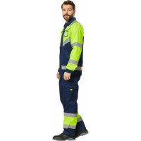 Костюм Эксперт Спецодежда Илион Сигнал темно-синий, флуоресцентный желтый, р.64-66, рост 170-176 6446000062442