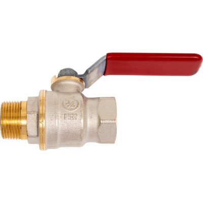 Шаровой кран Giacomini латунь никель R914L 20 Ру42 ВР/НР рычаг R914LX024 007-0946