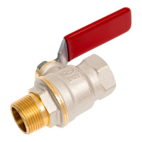 Шаровой кран Giacomini латунь никель R914L 20 Ру42 ВР/НР рычаг R914LX024 007-0946