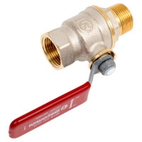 Шаровой кран Giacomini латунь никель R914L 20 Ру42 ВР/НР рычаг R914LX024 007-0946