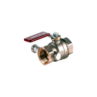 Шаровой кран Giacomini латунь, со спускником, никель, Ду 32, Ру 35, ВР G1 1/4 R910S R910SX006 007-0926