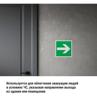 Знак "Направляющая стрелка" TDM ELECTRIC 150х150мм, в упаковке 10 штук SQ0817-0044