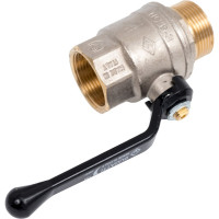 Шаровый кран Н/В Ду-32 /1-1/4" ручка черная Bugatti OREGON 03050080