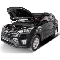 Газовые упоры капота АвтоУпор для Hyundai Creta 2016-2020 2020-н.в., 2 шт., UHYCRE012